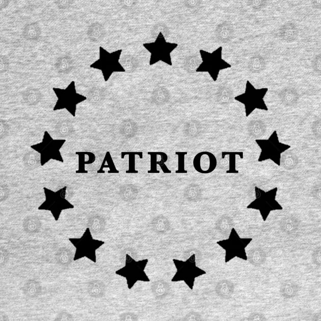 Patriot v. 3 (black font) by Aeriskate